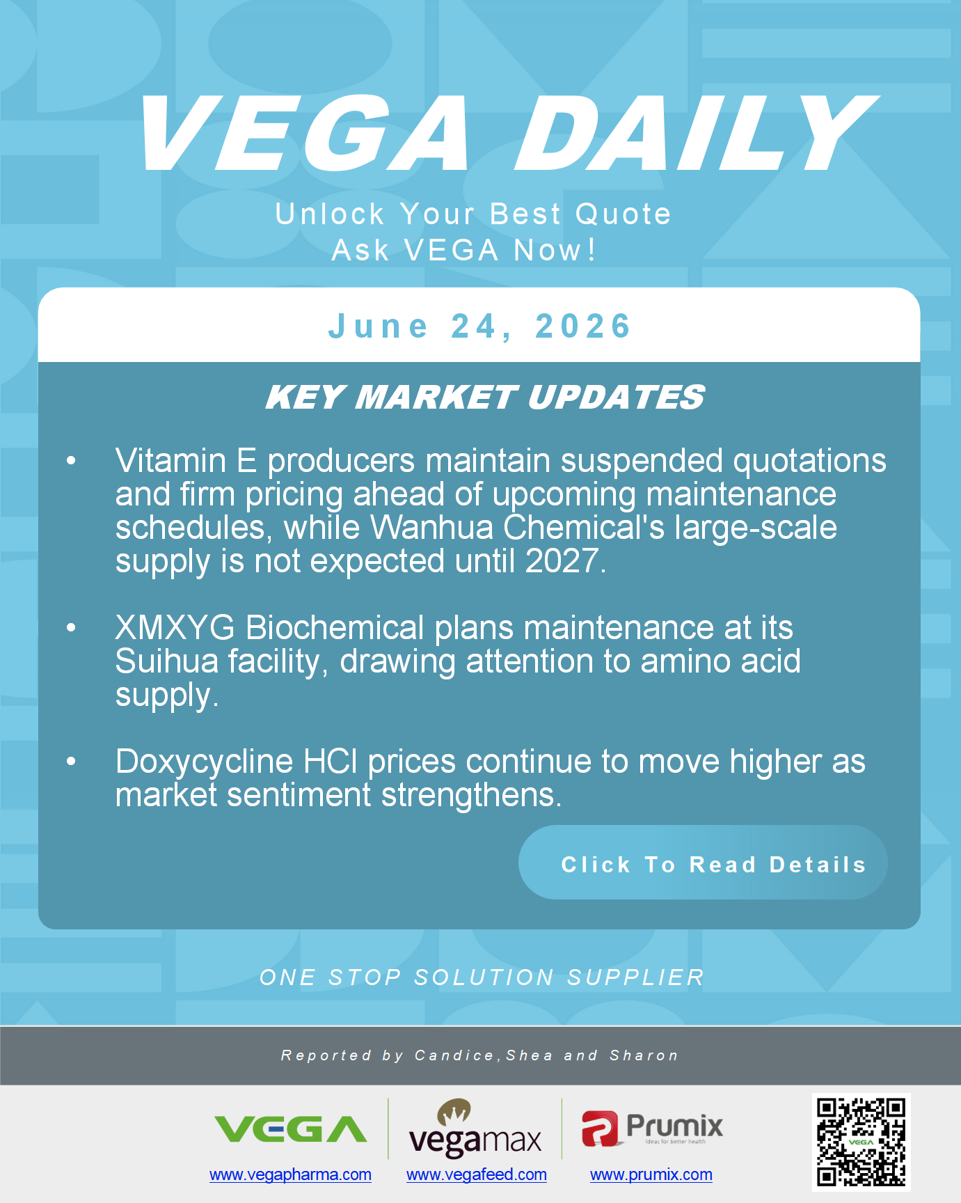 VEGA Daily 20260624 VE Amino Acid Doxycycline Update.png